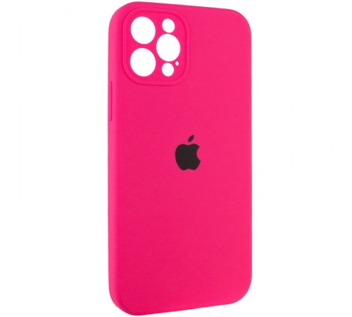 Чохол Silicone Case Full Camera Protective (AA) для Apple iPhone 12 Pro (6.1") Рожевий / Barbie pink / PVH Чохол Silicone Case Full Camera Protective (AA) для Apple iPhone 12 Pro (6.1") Рожевий / Barbie pink / PVH