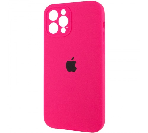 Чохол Silicone Case Full Camera Protective (AA) для Apple iPhone 12 Pro (6.1") Рожевий / Barbie pink / PVH Чохол Silicone Case Full Camera Protective (AA) для Apple iPhone 12 Pro (6.1") Рожевий / Barbie pink / PVH