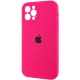 Чохол Silicone Case Full Camera Protective (AA) для Apple iPhone 12 Pro (6.1") Рожевий / Barbie pink / PVH