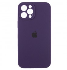 Чохол Silicone Case Full Camera Protective (AA) для Apple iPhone 12 Pro (6.1") Фіолетовий / Elderberry / PVH
