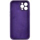 Чохол Silicone Case Full Camera Protective (AA) для Apple iPhone 12 Pro (6.1") Фіолетовий / Elderberry / PVH
