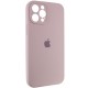 Чохол Silicone Case Full Camera Protective (AA) для Apple iPhone 12 Pro Max (6.7") Сірий / Lavender / PVH