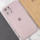 Чохол Silicone Case Full Camera Protective (AA) для Apple iPhone 12 Pro Max (6.7") Сірий / Lavender / PVH