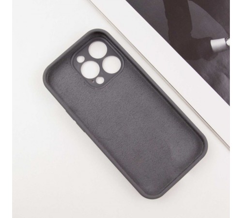 Чохол Silicone Case Full Camera Protective (AA) для Apple iPhone 12 Pro Max (6.7") Сірий / Dark Gray / PVH Чохол Silicone Case Full Camera Protective (AA) для Apple iPhone 12 Pro Max (6.7") Сірий / Dark Gray / PVH