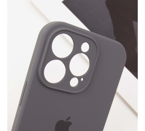 Чохол Silicone Case Full Camera Protective (AA) для Apple iPhone 12 Pro Max (6.7") Сірий / Dark Gray / PVH Чохол Silicone Case Full Camera Protective (AA) для Apple iPhone 12 Pro Max (6.7") Сірий / Dark Gray / PVH