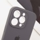 Чохол Silicone Case Full Camera Protective (AA) для Apple iPhone 12 Pro Max (6.7") Сірий / Dark Gray / PVH