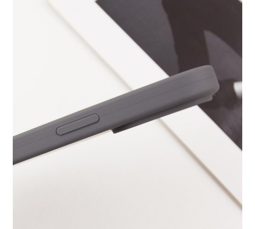 Чохол Silicone Case Full Camera Protective (AA) для Apple iPhone 12 Pro Max (6.7") Сірий / Dark Gray / PVH Чохол Silicone Case Full Camera Protective (AA) для Apple iPhone 12 Pro Max (6.7") Сірий / Dark Gray / PVH