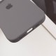 Чохол Silicone Case Full Camera Protective (AA) для Apple iPhone 12 Pro Max (6.7") Сірий / Dark Gray / PVH