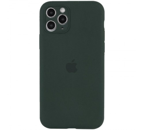 Чохол Silicone Case Full Camera Protective (AA) для Apple iPhone 12 Pro Max (6.7") Зелений / Cactus Чохол Silicone Case Full Camera Protective (AA) для Apple iPhone 12 Pro Max (6.7") Зелений / Cactus