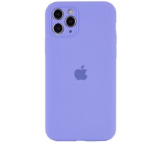 Чохол Silicone Case Full Camera Protective (AA) для Apple iPhone 12 Pro Max (6.7") Бузковий / Dasheen