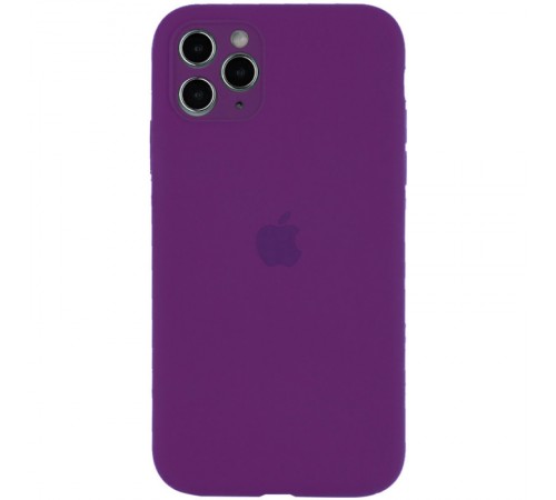 Чохол Silicone Case Full Camera Protective (AA) для Apple iPhone 12 Pro Max (6.7") Фіолетовий / Grape Чохол Silicone Case Full Camera Protective (AA) для Apple iPhone 12 Pro Max (6.7") Фіолетовий / Grape