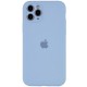 Чохол Silicone Case Full Camera Protective (AA) для Apple iPhone 12 Pro Max (6.7") Блакитний / Lilac Blue / PVH