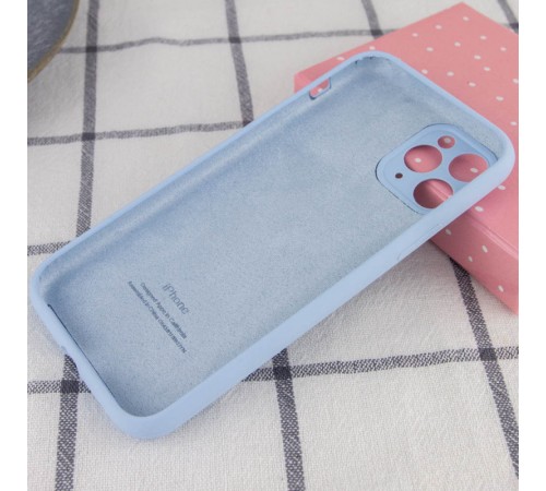Чохол Silicone Case Full Camera Protective (AA) для Apple iPhone 12 Pro Max (6.7") Блакитний / Lilac Blue / PVH Чохол Silicone Case Full Camera Protective (AA) для Apple iPhone 12 Pro Max (6.7") Блакитний / Lilac Blue / PVH