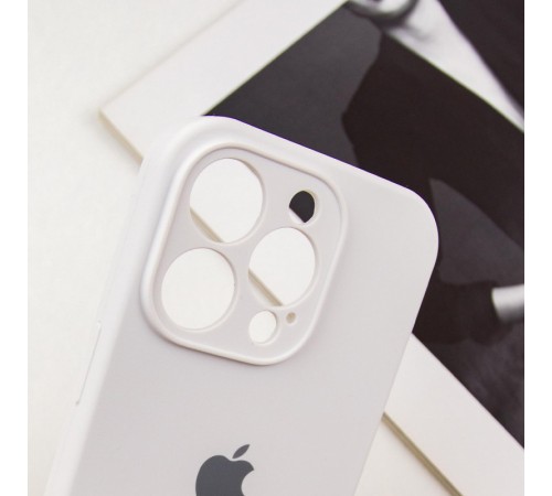 Чохол Silicone Case Full Camera Protective (AA) для Apple iPhone 12 Pro Max (6.7") Білий / White / PVH Чохол Silicone Case Full Camera Protective (AA) для Apple iPhone 12 Pro Max (6.7") Білий / White / PVH
