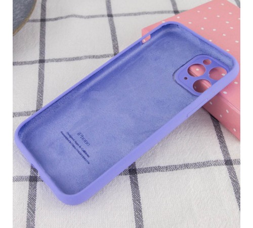 Чохол Silicone Case Full Camera Protective (AA) для Apple iPhone 12 Pro Max (6.7") Бузковий / Dasheen / PVH Чохол Silicone Case Full Camera Protective (AA) для Apple iPhone 12 Pro Max (6.7") Бузковий / Dasheen / PVH