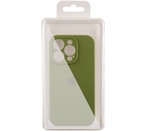 Чохол Silicone Case Full Camera Protective (AA) для Apple iPhone 12 Pro Max (6.7") Зелений / Dark Olive / PVH Чохол Silicone Case Full Camera Protective (AA) для Apple iPhone 12 Pro Max (6.7") Зелений / Dark Olive / PVH