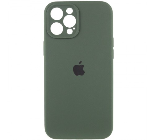 Чохол Silicone Case Full Camera Protective (AA) для Apple iPhone 12 Pro Max (6.7") Зелений / Cyprus Green / PVH Чохол Silicone Case Full Camera Protective (AA) для Apple iPhone 12 Pro Max (6.7") Зелений / Cyprus Green / PVH