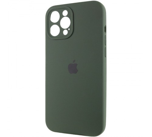 Чохол Silicone Case Full Camera Protective (AA) для Apple iPhone 12 Pro Max (6.7") Зелений / Cyprus Green / PVH Чохол Silicone Case Full Camera Protective (AA) для Apple iPhone 12 Pro Max (6.7") Зелений / Cyprus Green / PVH