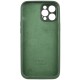 Чохол Silicone Case Full Camera Protective (AA) для Apple iPhone 12 Pro Max (6.7") Зелений / Cyprus Green / PVH