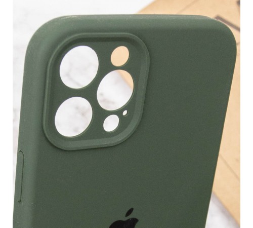 Чохол Silicone Case Full Camera Protective (AA) для Apple iPhone 12 Pro Max (6.7") Зелений / Cyprus Green / PVH Чохол Silicone Case Full Camera Protective (AA) для Apple iPhone 12 Pro Max (6.7") Зелений / Cyprus Green / PVH