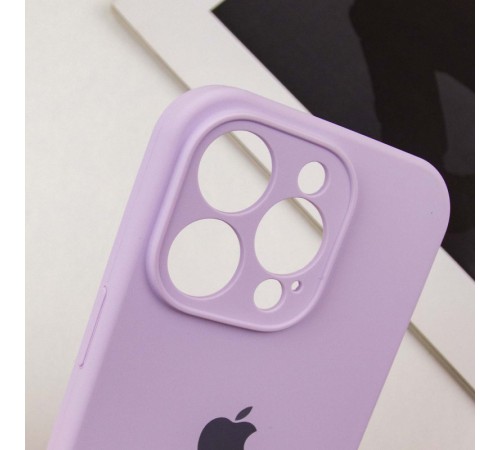 Чохол Silicone Case Full Camera Protective (AA) для Apple iPhone 12 Pro Max (6.7") Бузковий / Lilac / PVH Чохол Silicone Case Full Camera Protective (AA) для Apple iPhone 12 Pro Max (6.7") Бузковий / Lilac / PVH