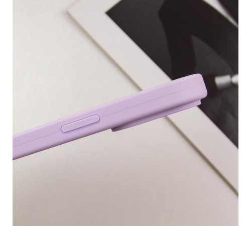 Чохол Silicone Case Full Camera Protective (AA) для Apple iPhone 12 Pro Max (6.7") Бузковий / Lilac / PVH Чохол Silicone Case Full Camera Protective (AA) для Apple iPhone 12 Pro Max (6.7") Бузковий / Lilac / PVH
