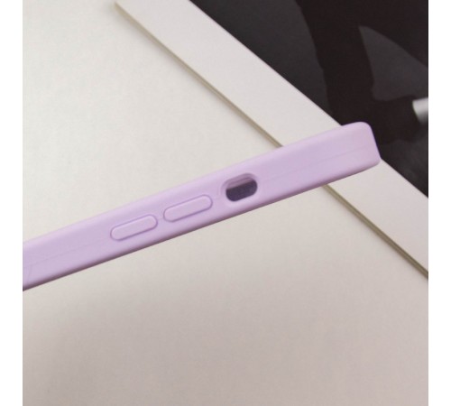 Чохол Silicone Case Full Camera Protective (AA) для Apple iPhone 12 Pro Max (6.7") Бузковий / Lilac / PVH Чохол Silicone Case Full Camera Protective (AA) для Apple iPhone 12 Pro Max (6.7") Бузковий / Lilac / PVH