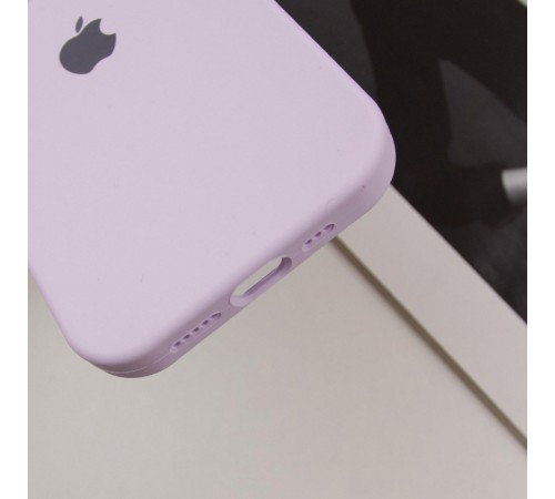 Чохол Silicone Case Full Camera Protective (AA) для Apple iPhone 12 Pro Max (6.7") Бузковий / Lilac / PVH Чохол Silicone Case Full Camera Protective (AA) для Apple iPhone 12 Pro Max (6.7") Бузковий / Lilac / PVH