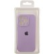 Чохол Silicone Case Full Camera Protective (AA) для Apple iPhone 12 Pro Max (6.7") Бузковий / Lilac / PVH