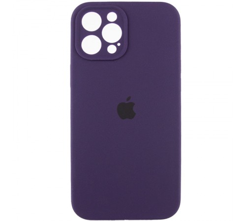 Чохол Silicone Case Full Camera Protective (AA) для Apple iPhone 12 Pro Max (6.7") Фіолетовий / Elderberry / PVH Чохол Silicone Case Full Camera Protective (AA) для Apple iPhone 12 Pro Max (6.7") Фіолетовий / Elderberry / PVH
