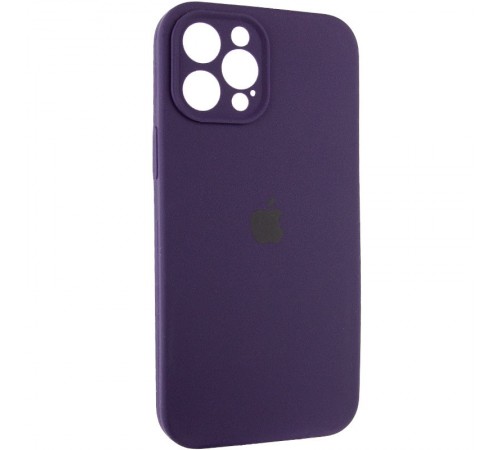 Чохол Silicone Case Full Camera Protective (AA) для Apple iPhone 12 Pro Max (6.7") Фіолетовий / Elderberry / PVH Чохол Silicone Case Full Camera Protective (AA) для Apple iPhone 12 Pro Max (6.7") Фіолетовий / Elderberry / PVH