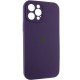 Чохол Silicone Case Full Camera Protective (AA) для Apple iPhone 12 Pro Max (6.7") Фіолетовий / Elderberry / PVH