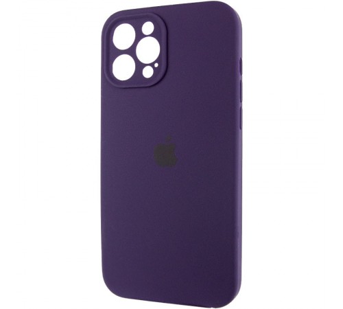 Чохол Silicone Case Full Camera Protective (AA) для Apple iPhone 12 Pro Max (6.7") Фіолетовий / Elderberry / PVH Чохол Silicone Case Full Camera Protective (AA) для Apple iPhone 12 Pro Max (6.7") Фіолетовий / Elderberry / PVH