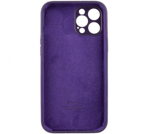 Чохол Silicone Case Full Camera Protective (AA) для Apple iPhone 12 Pro Max (6.7") Фіолетовий / Elderberry / PVH Чохол Silicone Case Full Camera Protective (AA) для Apple iPhone 12 Pro Max (6.7") Фіолетовий / Elderberry / PVH