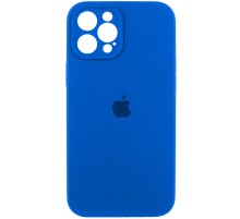 Чохол Silicone Case Full Camera Protective (AA) для Apple iPhone 12 Pro Max (6.7") Синій / Capri Blue