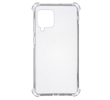 TPU чохол GETMAN Ease logo посилені кути для Samsung Galaxy A12 / M12 Безбарвний (прозорий)