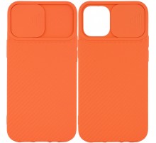 Чохол Camshield Square TPU зі шторкою для камери для Apple iPhone 11 Pro Max (6.5") Помаранчевий