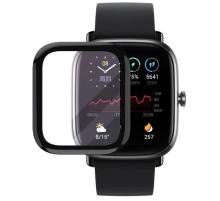 Полімерна плівка 3D (full glue) (тех.пак) для Xiaomi Amazfit GTS 2 mini Чорний