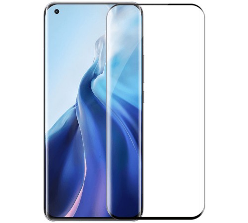 Захисне скло Nillkin (CP+ max 3D) для Xiaomi Mi 11 / Mi 11 Pro Чорний Захисне скло Nillkin (CP+ max 3D) для Xiaomi Mi 11 / Mi 11 Pro Чорний