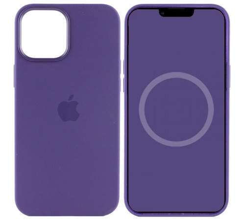 Чохол Silicone case (AAA) with Magsafe and Animation для Apple iPhone 12 Pro / 12 (6.1") Фіолетовий / Amethyst Чохол Silicone case (AAA) with Magsafe and Animation для Apple iPhone 12 Pro / 12 (6.1") Фіолетовий / Amethyst