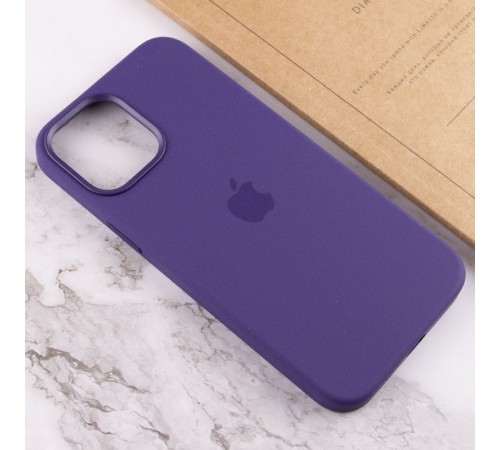 Чохол Silicone case (AAA) with Magsafe and Animation для Apple iPhone 12 Pro / 12 (6.1") Фіолетовий / Amethyst Чохол Silicone case (AAA) with Magsafe and Animation для Apple iPhone 12 Pro / 12 (6.1") Фіолетовий / Amethyst