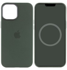 Чохол Silicone case (AAA) with Magsafe and Animation для Apple iPhone 12 Pro / 12 (6.1") Зелений / Cyprus Green