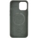 Чохол Silicone case (AAA) with Magsafe and Animation для Apple iPhone 12 Pro / 12 (6.1") Зелений / Cyprus Green