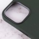 Чохол Silicone case (AAA) with Magsafe and Animation для Apple iPhone 12 Pro / 12 (6.1") Зелений / Cyprus Green