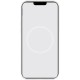 Чохол Silicone case (AAA) with Magsafe and Animation для Apple iPhone 12 Pro / 12 (6.1") Білий / White