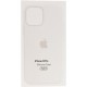 Чохол Silicone case (AAA) with Magsafe and Animation для Apple iPhone 12 Pro / 12 (6.1") Білий / White