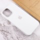 Чохол Silicone case (AAA) with Magsafe and Animation для Apple iPhone 12 Pro / 12 (6.1") Білий / White