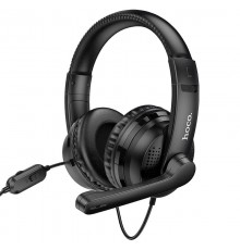 Накладні навушники Hoco W103 Magic Tour Gaming (3.5mm/1.2m) Чорний