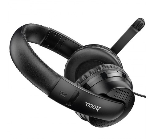 Накладні навушники Hoco W103 Magic Tour Gaming (3.5mm/1.2m) Чорний