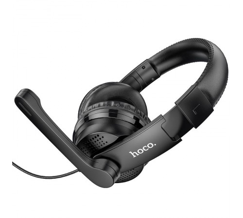 Накладні навушники Hoco W103 Magic Tour Gaming (3.5mm/1.2m) Чорний